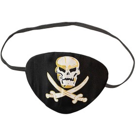 KARNEVAL Páska pirátská klapka přes oko *KARNEVALOVÝ DOPLNĚK*