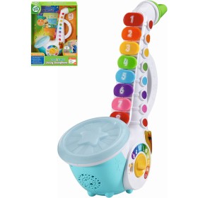 VTECH Kouzelný naučný baby saxofon na baterie CZ Světlo Zvuk