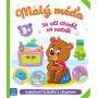 Malý méďa se učí chodit na nočník vzdělávací knížečka s nálepkami