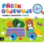 Prcek objevuje Hledání a nalepování samolepky s méďou