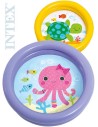 INTEX Baby bazének nafukovací 61x15cm brouzdaliště se zvířátkem 2 druhy 59409