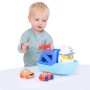 Teamsterz Tiny trajekt baby herní set lodička se 2 autíčky do vody plast