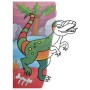 Omalovánka s vodním fixem Dinosauři Maluj vodou zas a znovu