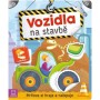 Mrňous si hraje a nalepuje Vozidla na stavbě samolepková knížka
