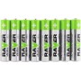 Baterie RAVER LR03/AAA Alkaline Ultra 1,5V set 8ks ve fólii