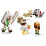 LEGO MINECRAFT Kuřecí žokej a útok v poušti 21592 STAVEBNICE