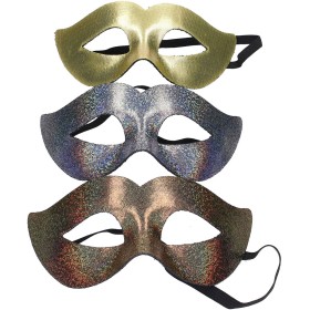 KARNEVAL Maska škraboška 3 barvy *KARNEVALOVÝ DOPLNĚK*