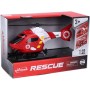 Vrtulník záchranářský 17cm helikoptera na baterie Světlo Zvuk