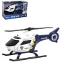 Vrtulník policejní 17cm helikoptera Policie na baterie Světlo Zvuk