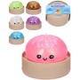 Knedlíček Squishy Dumpling mačkací třpytivý antistresový knedlík 6 barev