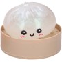 Knedlíček Squishy Dumpling mačkací třpytivý antistresový knedlík 6 barev