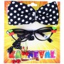 KARNEVAL Brýle s retro doplňky třešně *KARNEVALOVÝ DOPLNĚK*