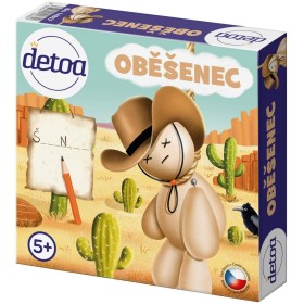 DETOA DŘEVO Hra Oběšenec 3D *SPOLEČENSKÉ NHRY*