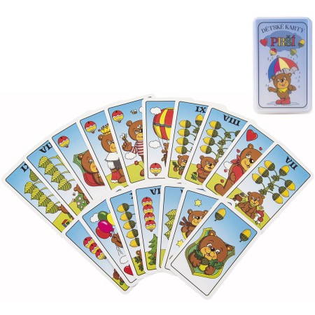 BONAPARTE Hra karetní prší dětské jednohlavé karty *SPOLEČENSKÉ HRY*
