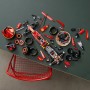 LEGO TECHNIC Auto Formule Ferrari SF-24 F1 42207 STAVEBNICE