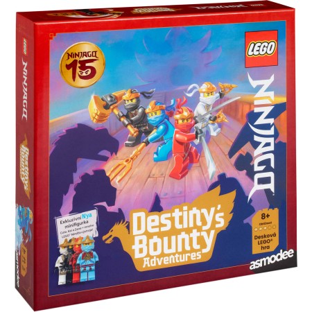 ASMODEE LEGO Hra Ninjago Destiny’s Bounty Adventures CZ *SPOLEČENSKÉ HRY*