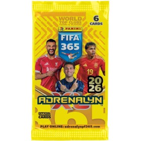 PANINI FIFA 365 2025/2026 Sběratelské karty 6ks Adrenalyn XL booster