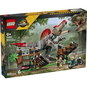LEGO JURASSIC WORLD Útěk dinosaura spinosaura 77982 STAVEBNICE