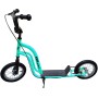 KUBISPORT Koloběžka dětská Mistral 12" tyrkysová nafukovací kola