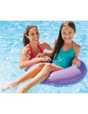 INTEX Kruh s úchyty HI GLOSS 76 cm NAFUKOVACÍ KOLO do vody 3 barvy