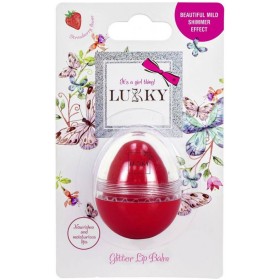 LUKKY Balzám dětský na rty třpytivý s příchutí hroznové víno vajíčko