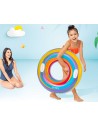 INTEX Kruh plavací s úchyty 91cm nafukovací kolo do vody Vír 2 barvy 59256