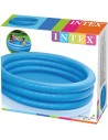 INTEX Bazén kulatý Crystal 168x40cm nafukovací modrý 3 komory 58446