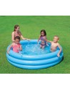INTEX Bazén kulatý Crystal 168x40cm nafukovací modrý 3 komory 58446