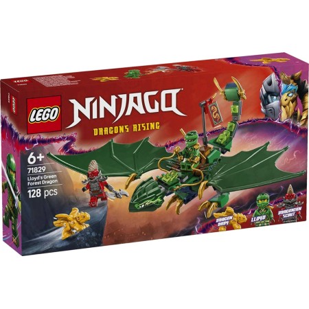 LEGO NINJAGO Lloydův zelený lesní drak 71829 STAVEBNICE