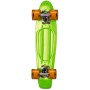 MUUWMI NoRules Skateboard ABEC 5 FUN zeleno-oranžový