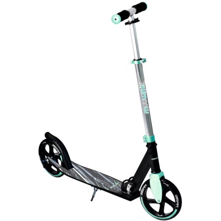 MUUWMI Koloběžka hliníková skládací 8" tyrkysová