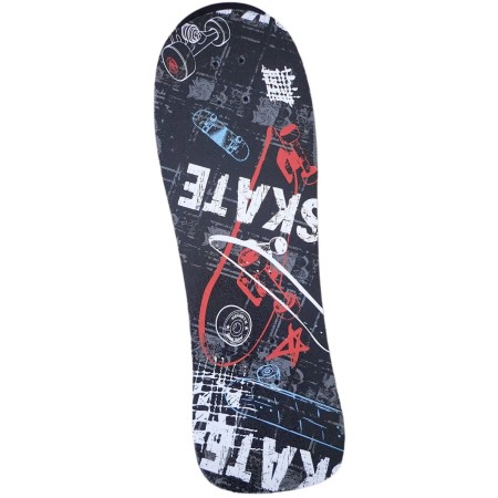ACRA Skateboard S2 dětský černý s barevnou grafikou do 50kg