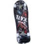 ACRA Skateboard S2 dětský černý s barevnou grafikou do 50kg