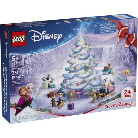 LEGO DISNEY Frozen Adventní kalendář 2025 rozkládací s herní plochou