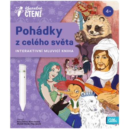 ALBI Kouzelné čtení Kniha interaktivní Pohádky z celého světa