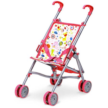 Kočárek golfové hole kovové pro panenku miminko