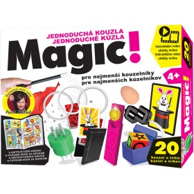 Hra Super snadná magie Pavel Kožíšek soubor 20 kouzel v krabici