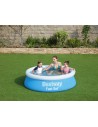 BESTWAY Bazén Fast Set samostavěcí kruhový 183x51cm rodinný 57392