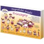 DETOA Puzzle magnetické Princezny v krabici *DŘEVĚNÉ HRAČKY*