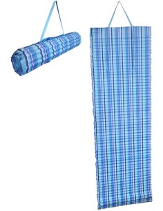 ACRA Lehátko plážové rolovací 170x55cm modré pruhované