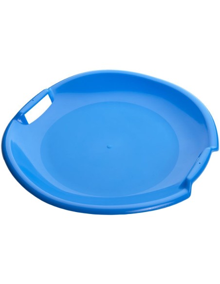 PLASTKON Sáňkovací talíř Tornádo 54cm modrý na sníh