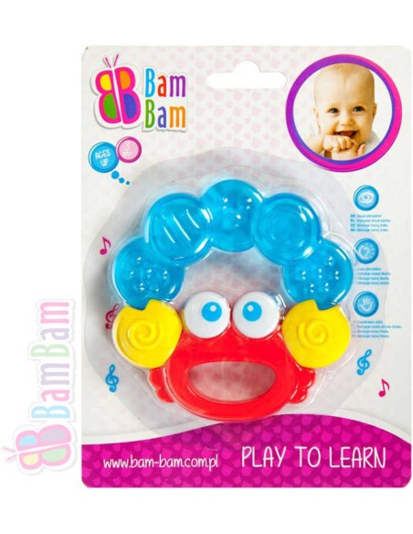 BAM BAM Kousátko plastové KRAB pro miminko
