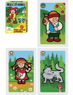 Hra karetní Černý Petr moje první pohádky 25 karet *SPOLEČENSKÉ HRY*