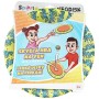 MAC TOYS Neodisk 30cm set 2 talíře s míčkem frisbee 2v1 plast
