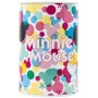 Pokladnička válec Disney Minnie Mouse 10x15cm dětská kasička kovová