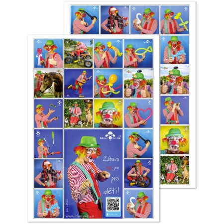 Hra Pexeso Klaun Brdík 21 dvojic *SPOLEČENSKÉ HRY*