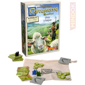 MINDOK HRA Carcassonne 9. rozšíření  Ovce a kopce  *SPOLEČENSKÉ HRY*