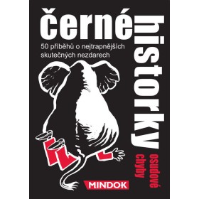 MINDOK HRA Černé historky - OSUDOVÉ CHYBY *SPOLEČENSKÉ HRY*