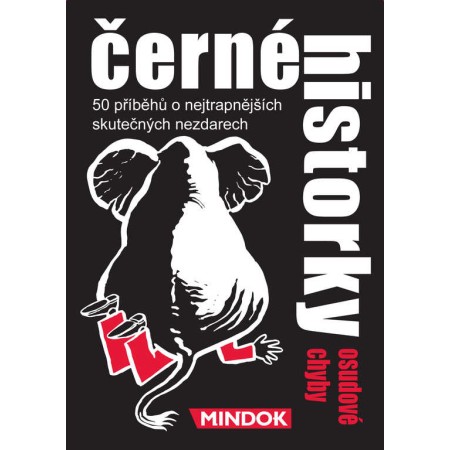 MINDOK HRA Černé historky - OSUDOVÉ CHYBY *SPOLEČENSKÉ HRY*