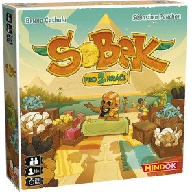 MINDOK HRA Sobek pro 2 hráče *SPOLEČENSKÉ HRY*